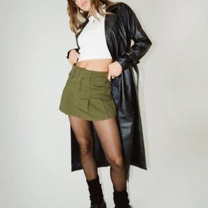 Princess Polly Black Leather Jacket